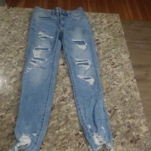 American Eagle Outfitters Jeans - American Eagle distressed jeans/jeggings American Eagle Outfitters Jeans - American Eagle distressed jeans/jeggings